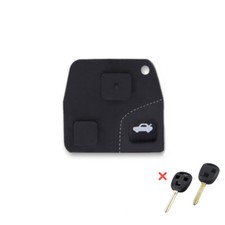Pad Gommini Compatibile con Toyota Corolla Yaris Tasti Guscio Chiave Telecomando