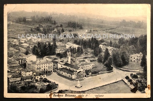 Cartolina besana brianza - besana,