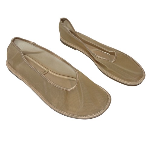 Ballerine zara rete beige - in,