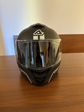 CASCO MOTO INTEGRALE IN CARBONIO TARMAK NERO/GRIGIO - Acerbis