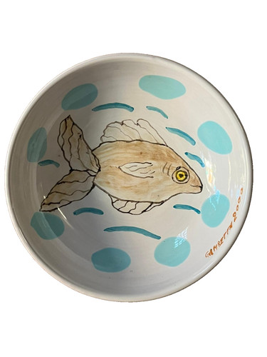 Dino gambetta piatto ceramica - gambetta,
