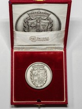 Medaglia quarto centenario di Modena capitale 1998 argento 925 45mm 47,79g
