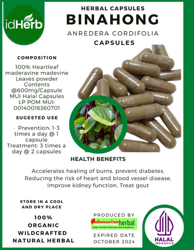 Idherb capsula binahong - {idherb},