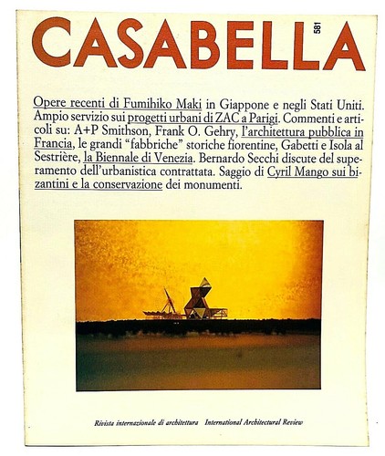Casabella 581 luglio - casabella,