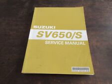 Suzuki SV650 SV650S K3 2003
