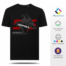 T-shirt con grafica Multistrada 1260S Grand Tour Silhouette Style TS-DUC-003