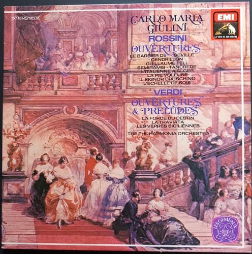 Rossini verdi ouvertures - rossini,,
