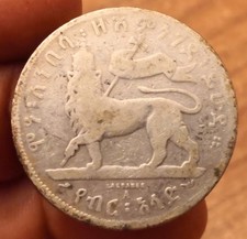 Moneta 1/2 Birr 1889, Etiopia