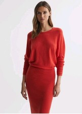 Abito midi Reiss Leila misto