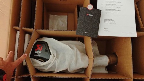 Marmitta scarico akrapovic - marmitta,