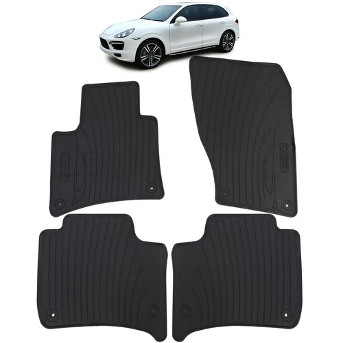 Tappetini auto gomma - auto, neri