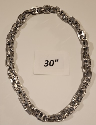 Collana con linguetta - , in