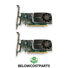 Lot of 2 Nvidia Quadro 600 1GB