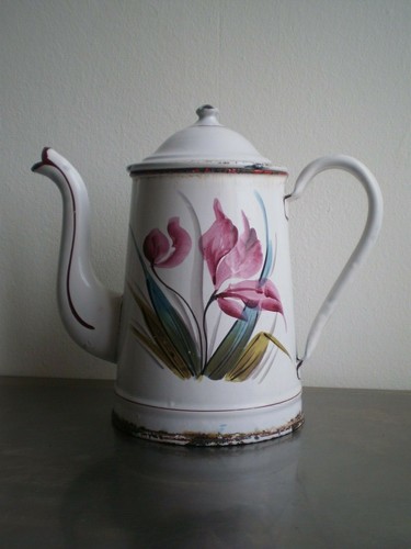 Caffettiera metallo smaltato - metallo,