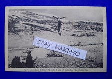 ?CARTOLINA ASIAGO SPORT INVERNALI SCIATORE SALTO DI STILE SUL TRAMPOLINO 1932?