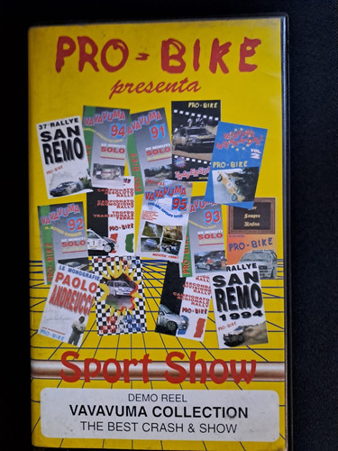 Video cassetta vhs sport show - vhs,