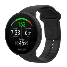POLAR Unite Fitness Watch, Nero, con Cinturino, Adattatore Ricarica