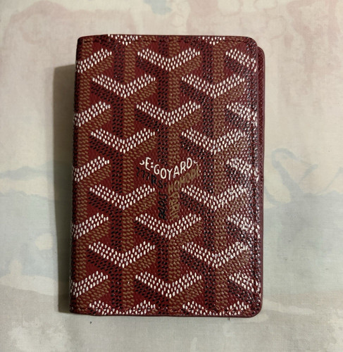 Goyard burgundy chevron - goyard,