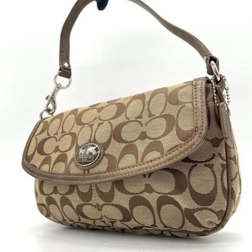 Coach shoulder bag signature - coach,