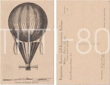 AEROSTATO DI PASQUALE ANDREOLI - MILANO ESPOSIZIONE AERONAUTICA ITALIANA 1934