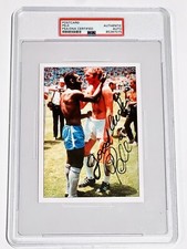 Pele signed postcard autograph - pele,