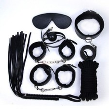 Set Bondage in Ecopelle Nera