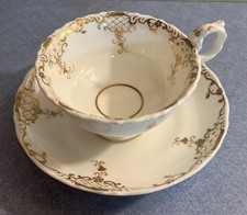HAVILAND LIMOGES oro su bianco