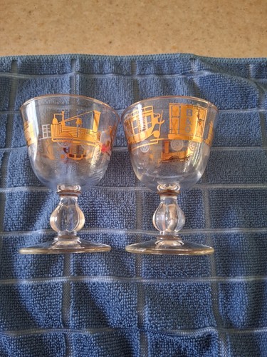 Coppia bicchieri vintage - bicchieri, mcm