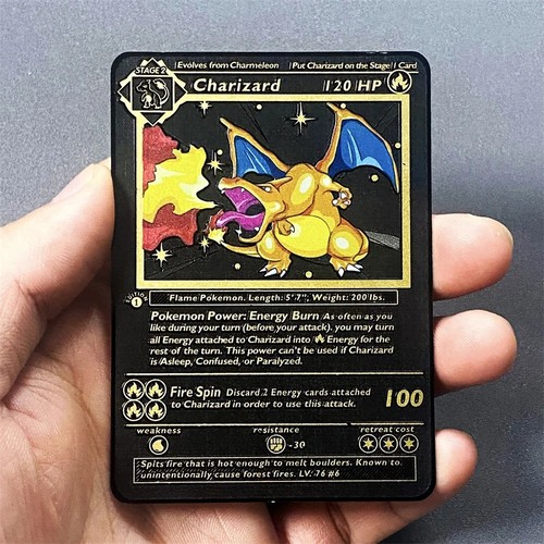 Pokemon card charizard base - pokemon,