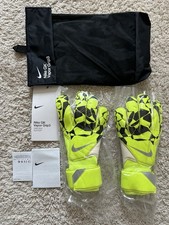 Guanti portiere Nike Vapor Grip3 Volt neri calcio portiere HQ0304-702 taglia 9 nuovi con etichette