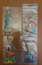 4 PLASTECO SERIE PETER PAN FORMAGGINI MIO LOCATELLI 1966
