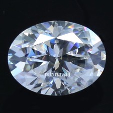 Diamante naturale bianco ovale