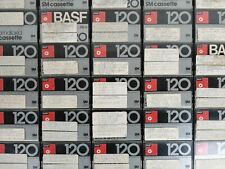 LOTTO 69 CASSETTE - MUSICASSETTE INCISE - BASF CHROMDIOXID 120 - RARE