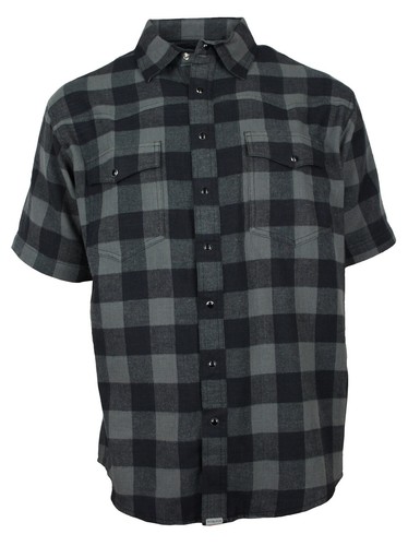 Camicia casual uomo flanella