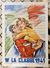 6x lotto MANIFESTI PROPAGANDA PATRIOTTICA 1941 seconda guerra mondiale Giovenco