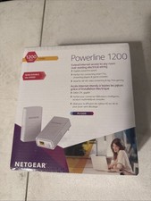 NETGEAR Adattatore Powerline PL1200 Spina a Parete 1200 Mbps Porta Etherne NUOVO
