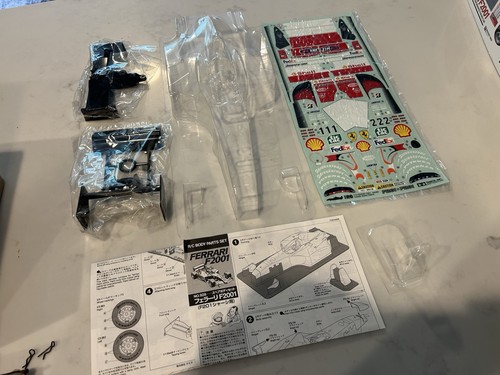 Tamiya ferrari f2001 f201 - ferrari,