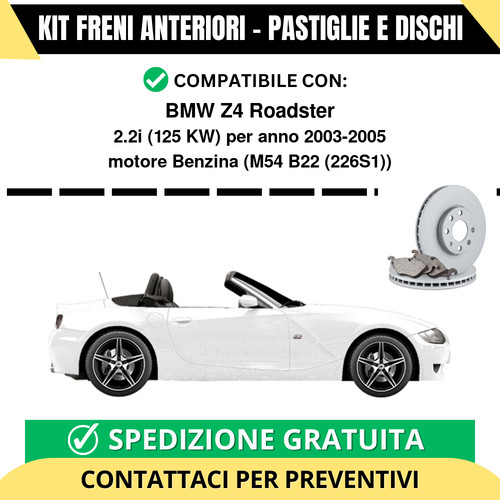 Kit freni anteriori pastiglie - kit, (pastiglie