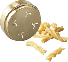 Fusilli A910/9 Accessorio Trafila in Bronzo per Creare La Pasta Fresca, Made in 