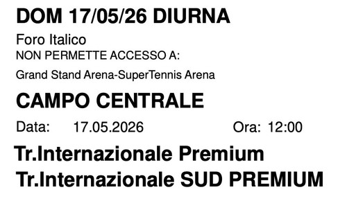 Biglietti tickets - biglietti,