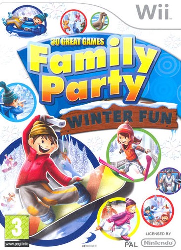 Wii family party - family, fun
