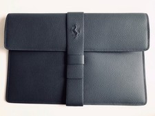 Ferrari Cartella/Portadocumenti in Pelle Grigio/Schedoni/Nuova