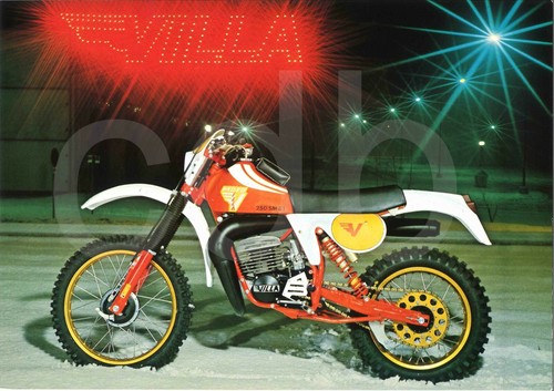 Depliant brochure moto villa - depliant,,