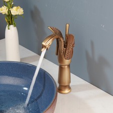 Rubinetto miscelatore rubinetto a cascata lavabo vasca lavabo bagno a forma di cigno