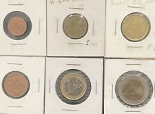 Lotto di 6 monete vintage euro