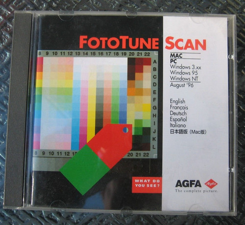 Agfa fototune scan con - scan,