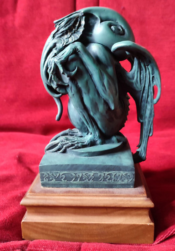 Statua cthulhu scolpita - cthulhu,