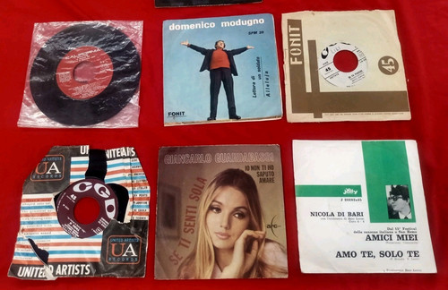 Vintage vinile lotto 6 - -,