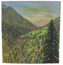 Quadro olio vintage - ad,