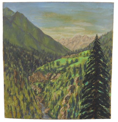 Quadro olio vintage - ad,